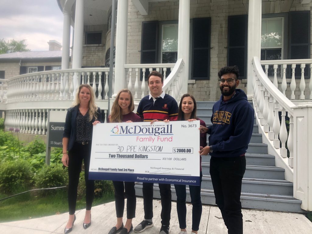 PPE Kingston wins $2000 from the McDougall Family Fund contest