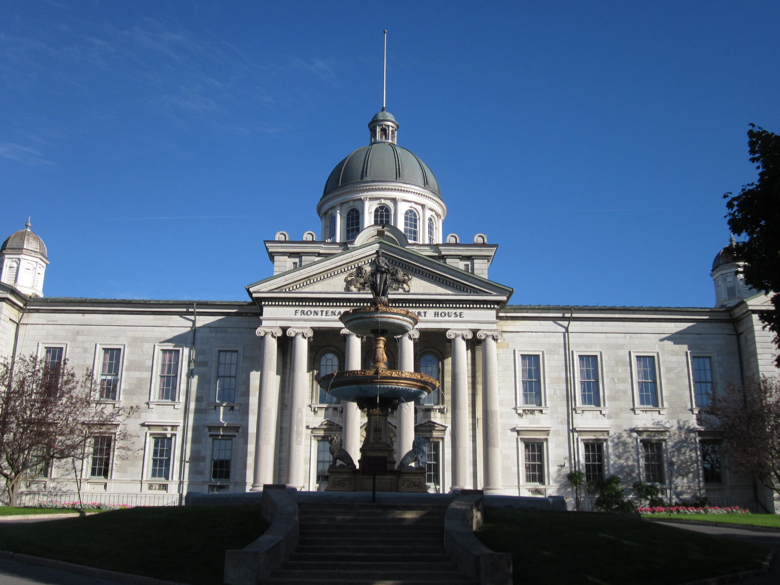Frontenac county court house in Kingston Ontario