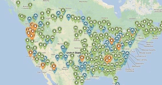 hybrid fuel stations