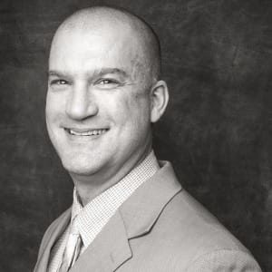 Kevin Lewis smiling