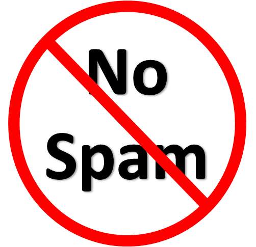 No Spam sign