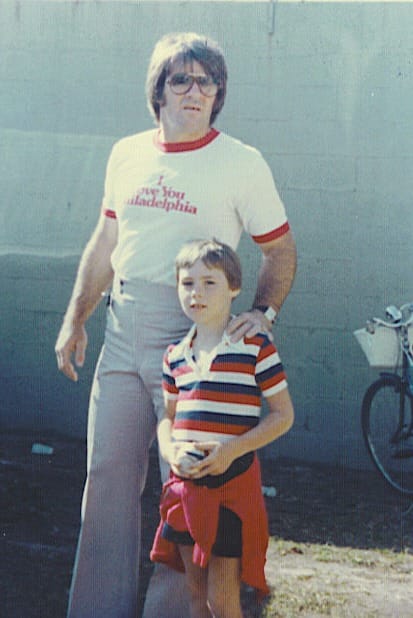 Dave Fox with Pete Rose