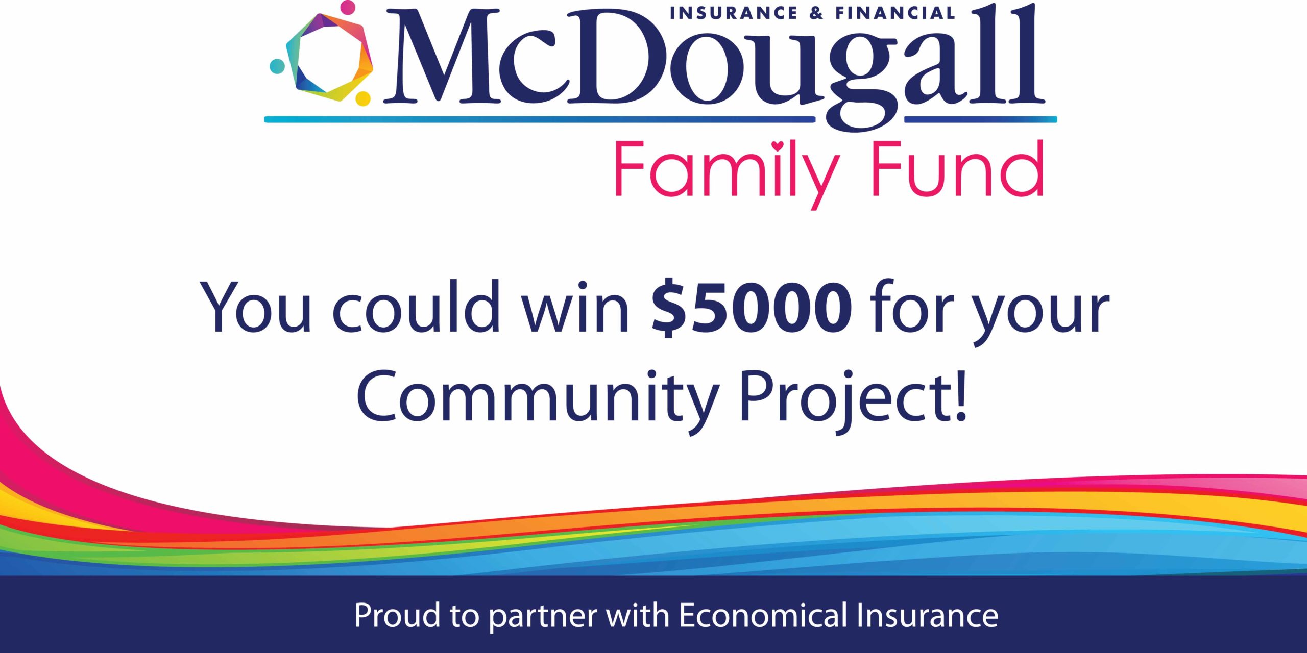 Facebook Ad for the McDougall Family Fund 2020 community project $5000 contest