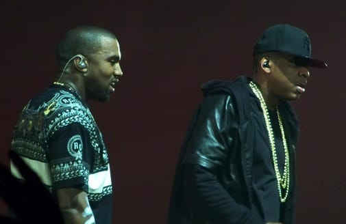 Kanye West and Jay-z