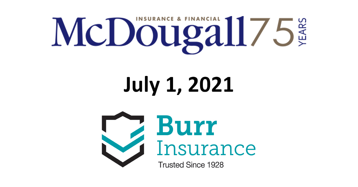 McDougall Insurance acquires Burr Insurance