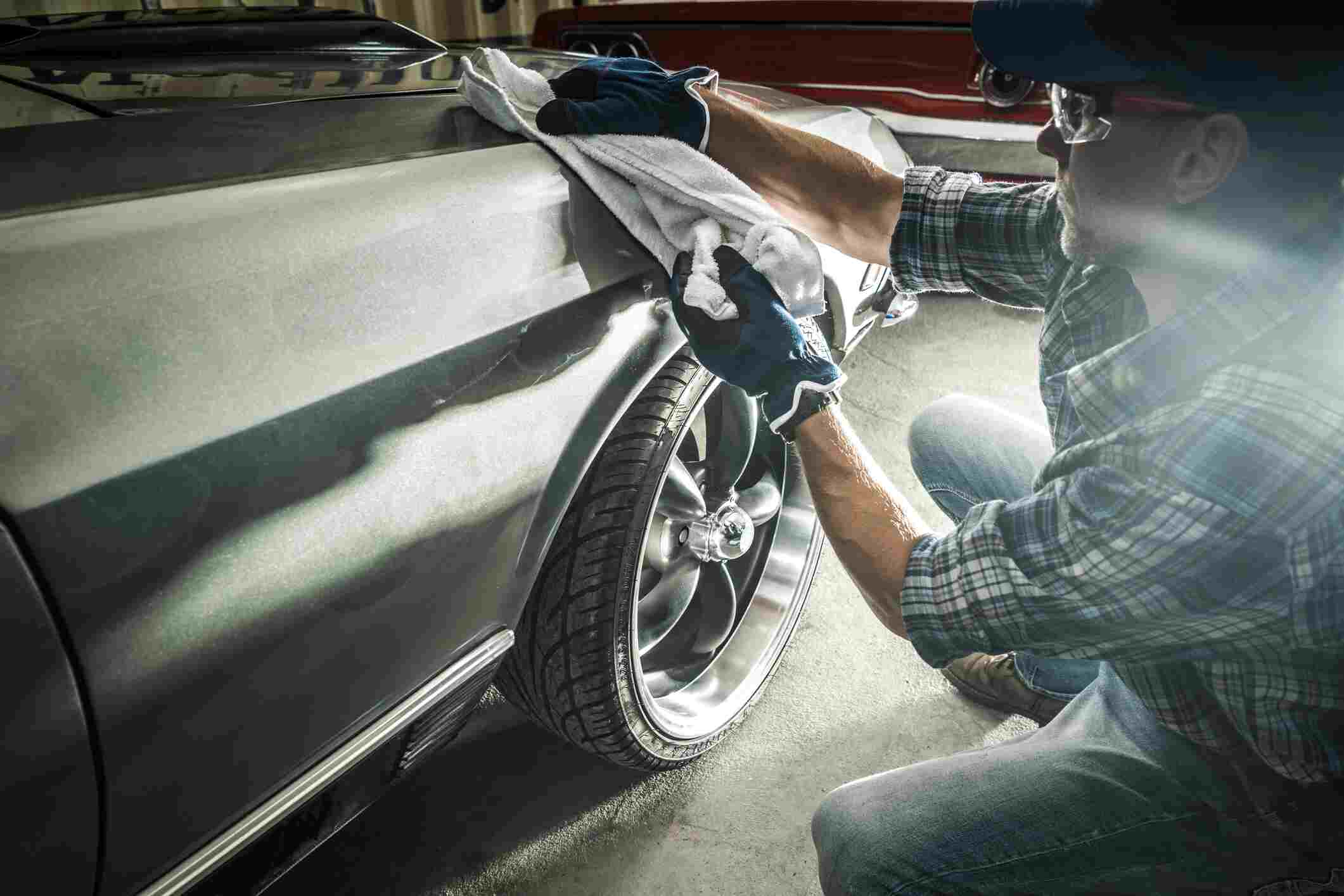 Classic car maintenance